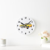 Chevelle 1970 solides solubles : Horloge murale (Maison)