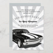 Chevelle Dad-chelor Party Uitnodiging (Voorkant / Achterkant)