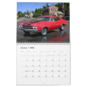 Chevelle Muscle Car Agenda Kalender (Jan 2026)