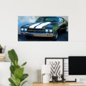 CHEVELLE POSTER 1970 (Bureau à domicile)