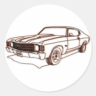 Chevelle Ronde Sticker