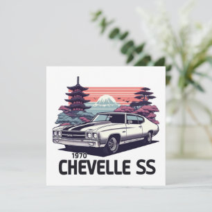 Chevelle SS 1970 Feestdagenkaart