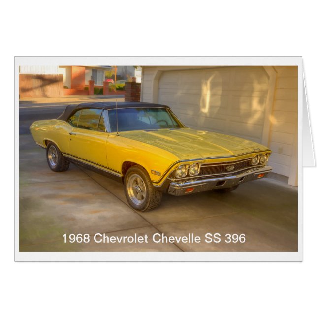 CHEVELLE SS 396 (Voorkant Horizontaal)