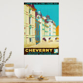 Cheverny ~  Frans reizen Poster (Keuken)
