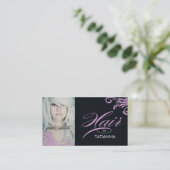 Cheveux 311 par le carte de visite lilas (Debout devant)