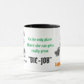 Cheveux À Teindre Pour La Mug (Centre)