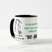 Cheveux À Teindre Pour La Mug (Devant gauche)