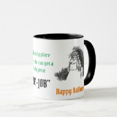 Cheveux À Teindre Pour La Mug (Devant droit)