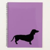 Cheveux courts Dachshund - Silhouette 1 (Devant)