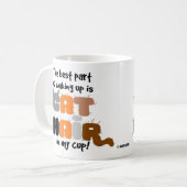 Cheveux De Chat Dans Ma Coupe Mug Amoureux des cha (Devant gauche)