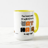 Cheveux De Chat Dans Ma Coupe Mug Amoureux des cha (Devant droit)