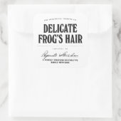 Cheveux de grenouille délicats - étiquette apothéc (Sac)