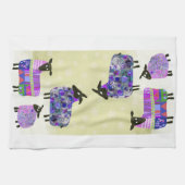 Cheveux d'hiver Cuisine Serviette de thé (Horizontal)