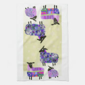 Cheveux d'hiver Cuisine Serviette de thé (Vertical)