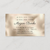 Cheveux et maquillage Artistes, Photos, Carte de v (Dos)