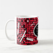 Cheveux et tasse faits sur commande fascinants (Gauche)