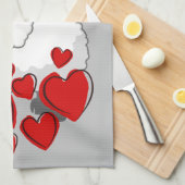 Cheveux Rouge Cheveux Cheveux Cuisine Serviette à  (Quart Plié)