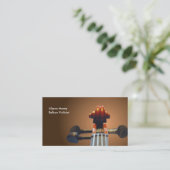 Chevilles et modèle de cartes de visite de violon (Debout devant)