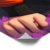 Chèvre anthropomorphique | AI Art Poster (Coin)