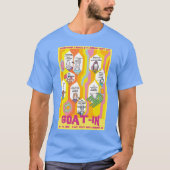 Chèvre-Dans le T-shirt de bleu de la Caroline (Devant)