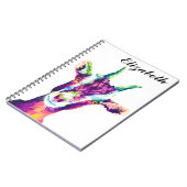 Chèvre d'art pop coloré Carnet personnalisé (Côté gauche)