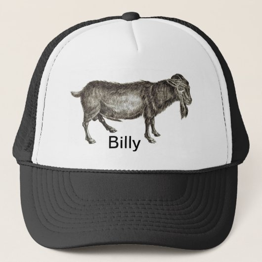 Chèvre de Billy - CASQUETTE DE BASEBALL (Devant)