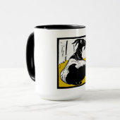 Chèvre de Bois Victorienne Sur Mug (Devant gauche)