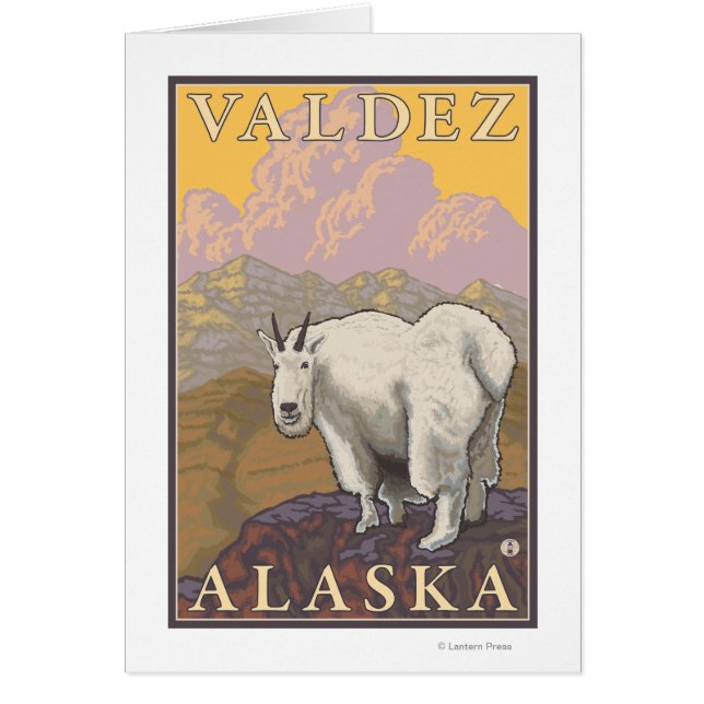 Chèvre de montagne - Valdez, Alaska (Devant)