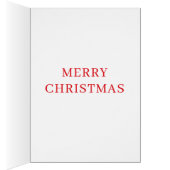 Chèvre de Noël drôle Père Noël personnalisée (Intérieur (Droit))