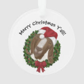 Chèvre de Noël du charme du Sud (dos)