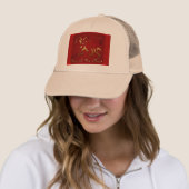 Chèvre d'or Chinois Vietnamien Nouvel An Casquette (En situation)