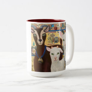 Chèvre Gothic Mug - chèvres amusantes avec chaque