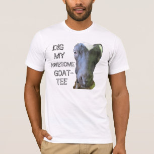 Chèvre "MY AWESOME GOAT-TEE" T-shirt adulte
