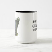 Chèvre "NE VEUX PAS LÀ !" Mug (Centre)