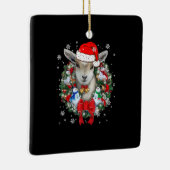 Chèvre Noël Ornament Décoration Cadeau Noël Cadeau (Droite)