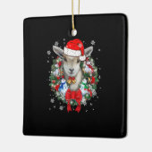 Chèvre Noël Ornement Décoration Cadeau X mas (Gauche)