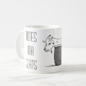 Chèvres de mA d'emballages ! La meilleure tasse (Devant gauche)