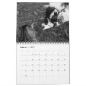 Chèvres et calendrier 2013 de volaille (Feb 2027)