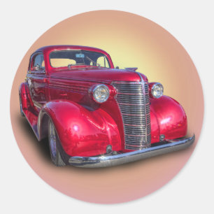 CHEVROLET 1938 RONDE STICKER