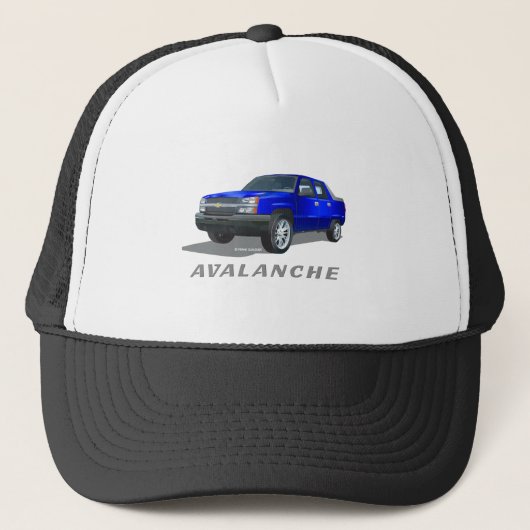 Chevrolet Avalanche Blue Trucker Pet (Voorkant)