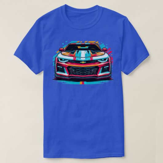 Chevrolet Camaro 4 T-shirt (Design voorkant)