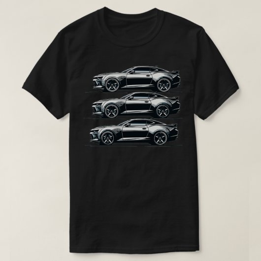 Chevrolet Camaro 5 T-shirt (Design voorkant)
