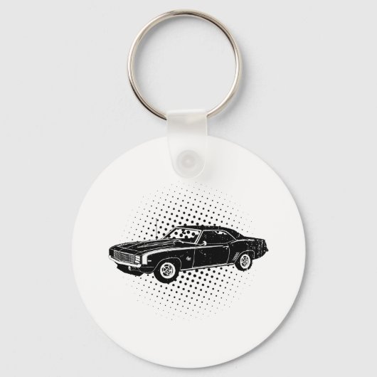 Chevrolet Camaro SS 1969 Sleutelhanger (Voorkant)