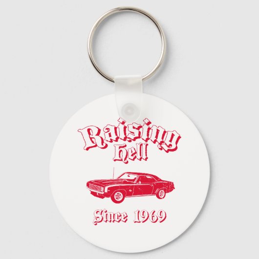 Chevrolet Camaro SS 1969 Sleutelhanger (Voorkant)