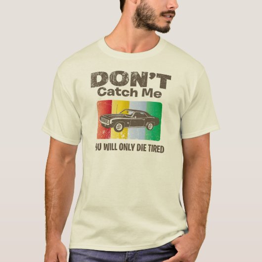 Chevrolet Camaro SS 1969 T-shirt (Voorkant)
