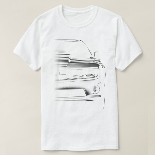 chevrolet camaro ss 2010 t-shirt (Design voorkant)