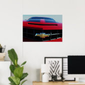 Chevrolet Camaro SS Poster (Thuiskantoor)