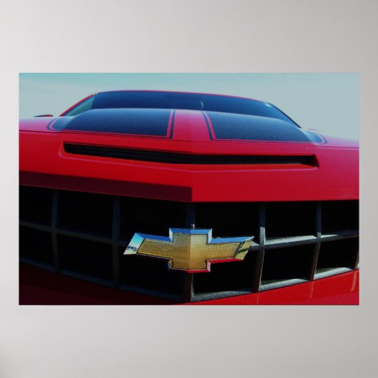 Chevrolet Camaro SS Poster (Voorkant)