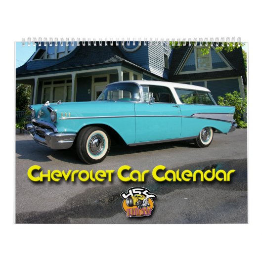 Chevrolet Car Calendar Kalender (Hoes)
