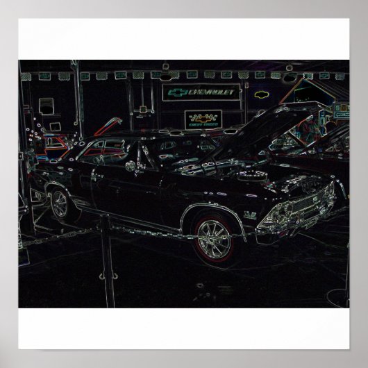 Chevrolet Chevelle Poster (Voorkant)
